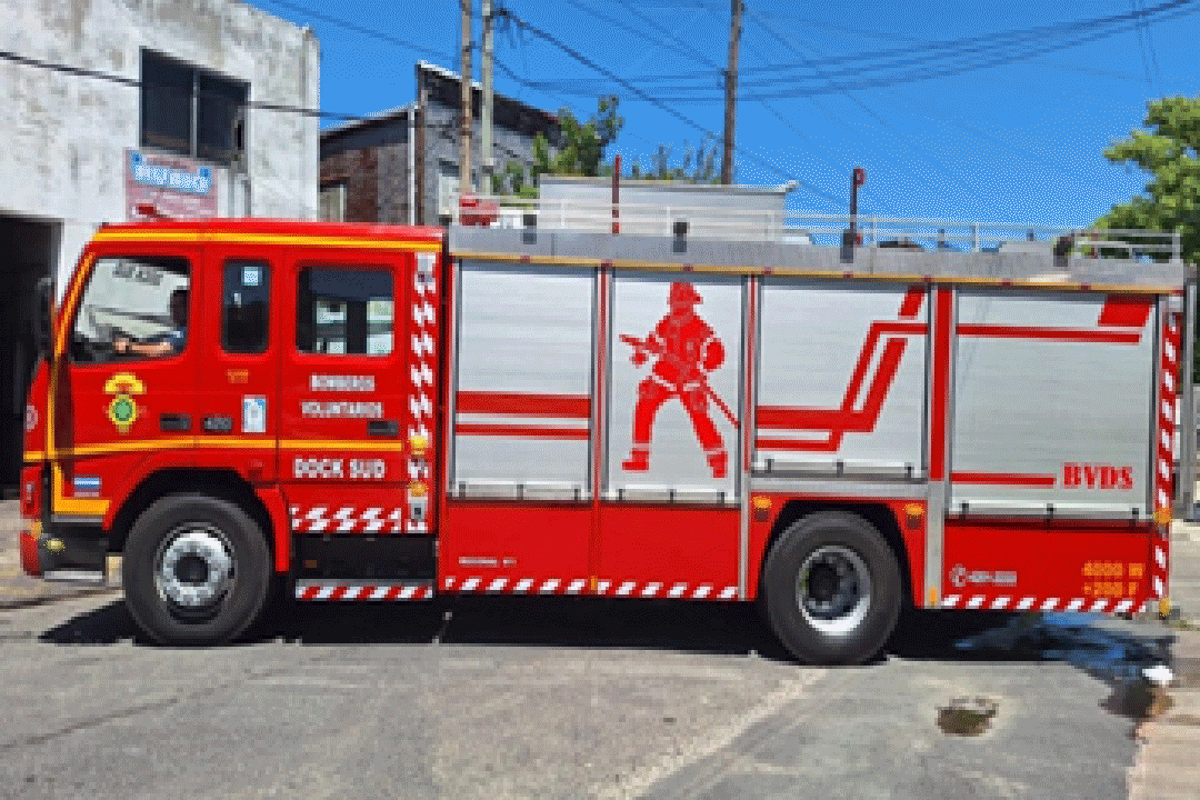 Esta unidad fue diseñada y equipada como primera dotación de incendio.